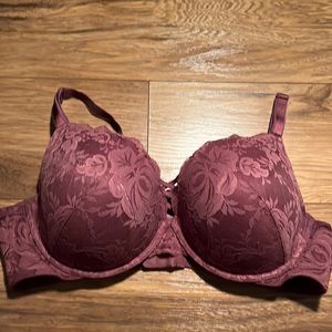 XO Plunge Smooth 360° Back Smoothing® Bra 44D Dusty Pink